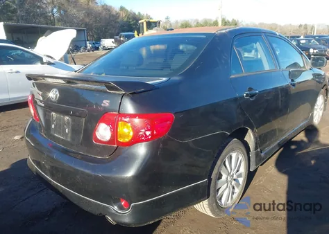 2009 Toyota Corolla S из США, поврежденный, VIN 1NXBU40E49Z148430